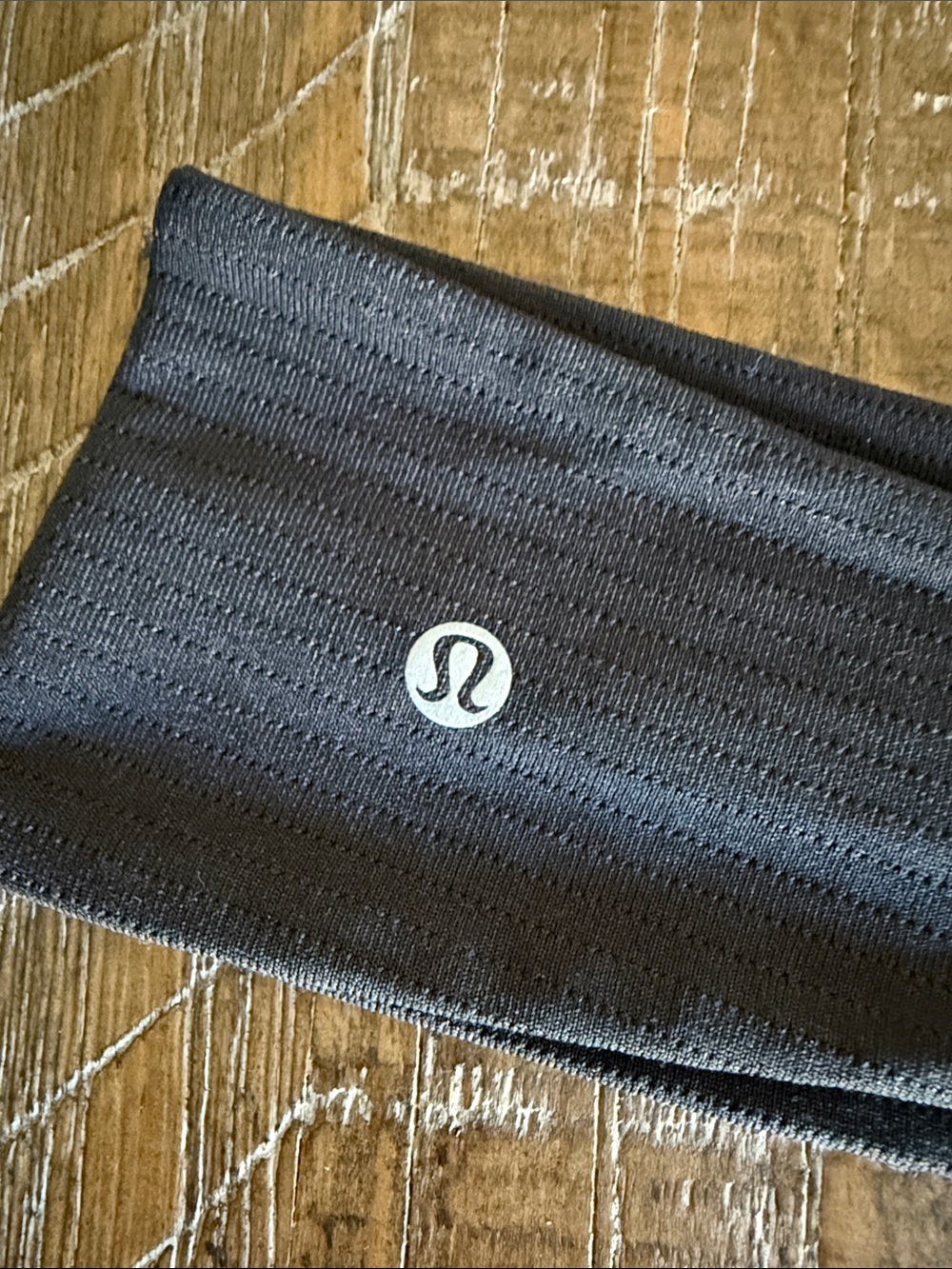 Lululemon Athletica Black Wide Fitness Headband “License To Train Wide Headband”